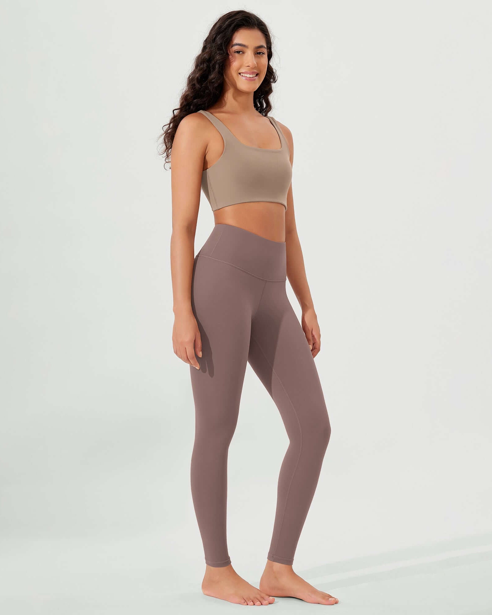 ODLEX 2-Pack 28 High Waist Workout Tummy Control Atheltic Leggings - ododos