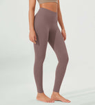 ODLEX 2-Pack 28 High Waist Workout Tummy Control Atheltic Leggings - ododos