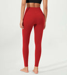 ODLEX 2-Pack 28 High Waist Workout Tummy Control Atheltic Leggings - ododos