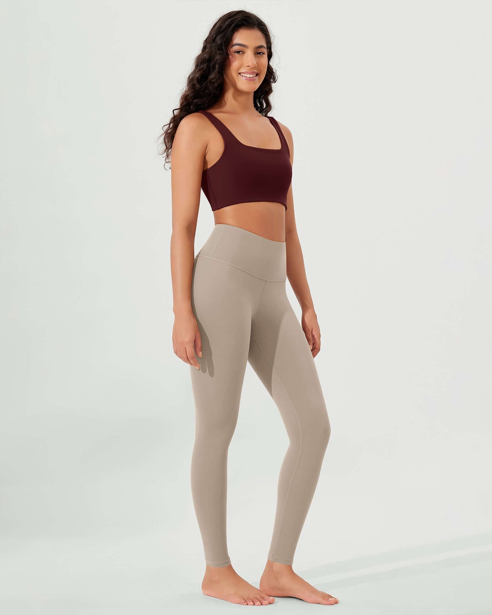 ODLEX 2-Pack 28 High Waist Workout Tummy Control Atheltic Leggings - ododos