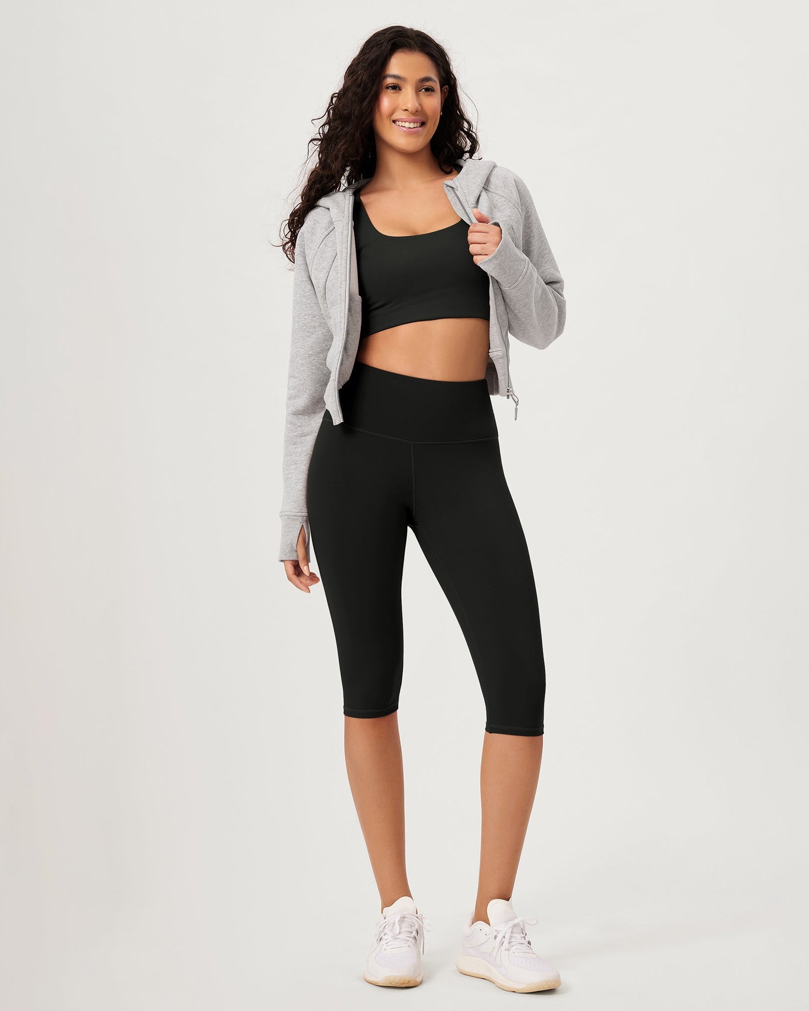 ODCLOUD 14 High Waist Yoga Athletic Running Capris - ododos