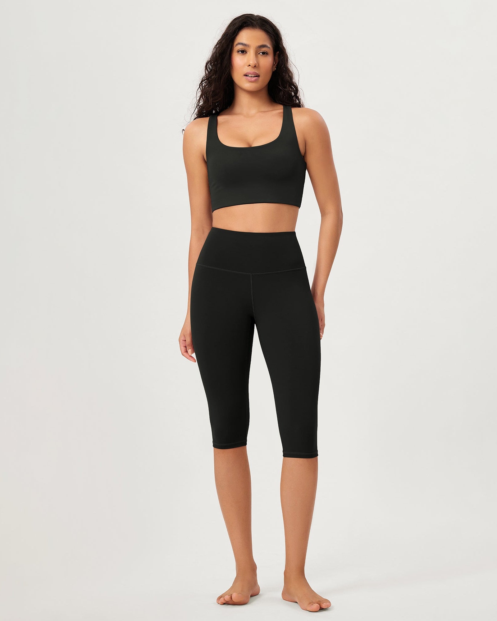 ODCLOUD 14 High Waist Yoga Athletic Running Capris - ododos