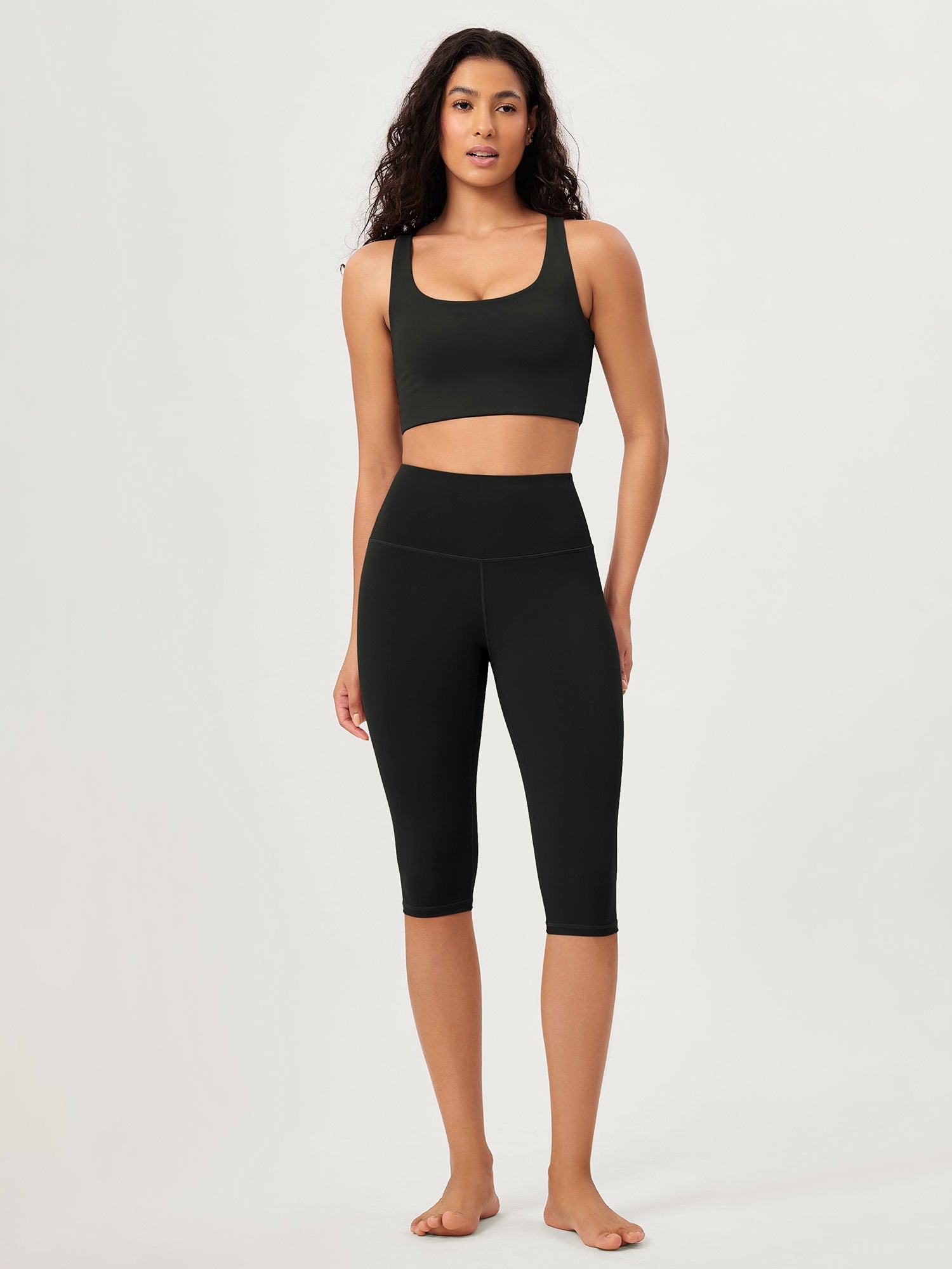 ODCLOUD 14 High Waist Yoga Athletic Running Capris - ododos