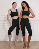 ODCLOUD 2-Pack 14 High Waist Yoga Capris - ododos