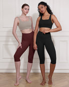 ODCLOUD 2-Pack 14 High Waist Yoga Capris - ododos
