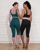 ODCLOUD 2-Pack 14 High Waist Yoga Capris - ododos