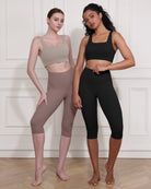ODCLOUD 2-Pack 14 High Waist Yoga Capris - ododos