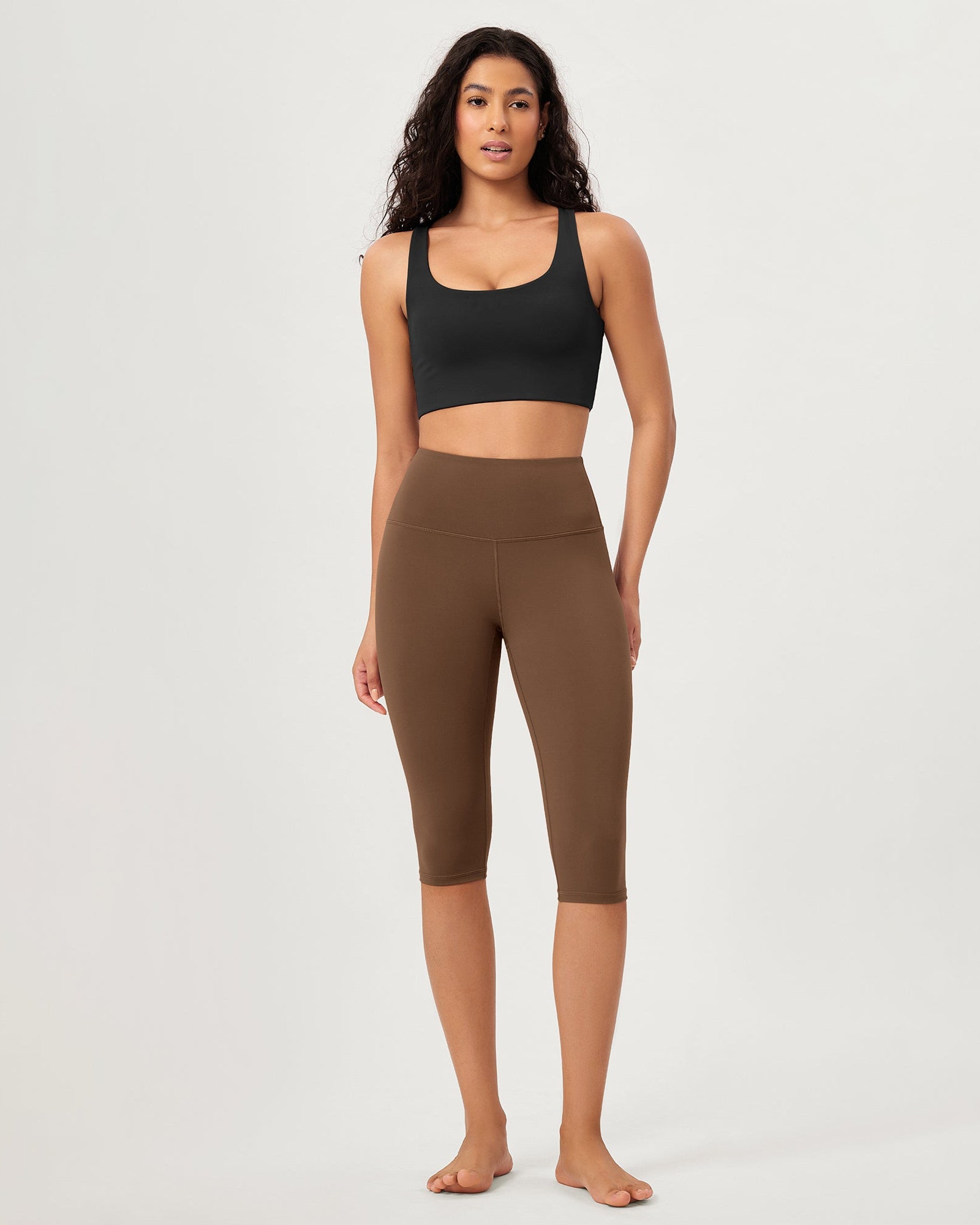ODCLOUD 14 High Waist Yoga Athletic Running Capris - ododos