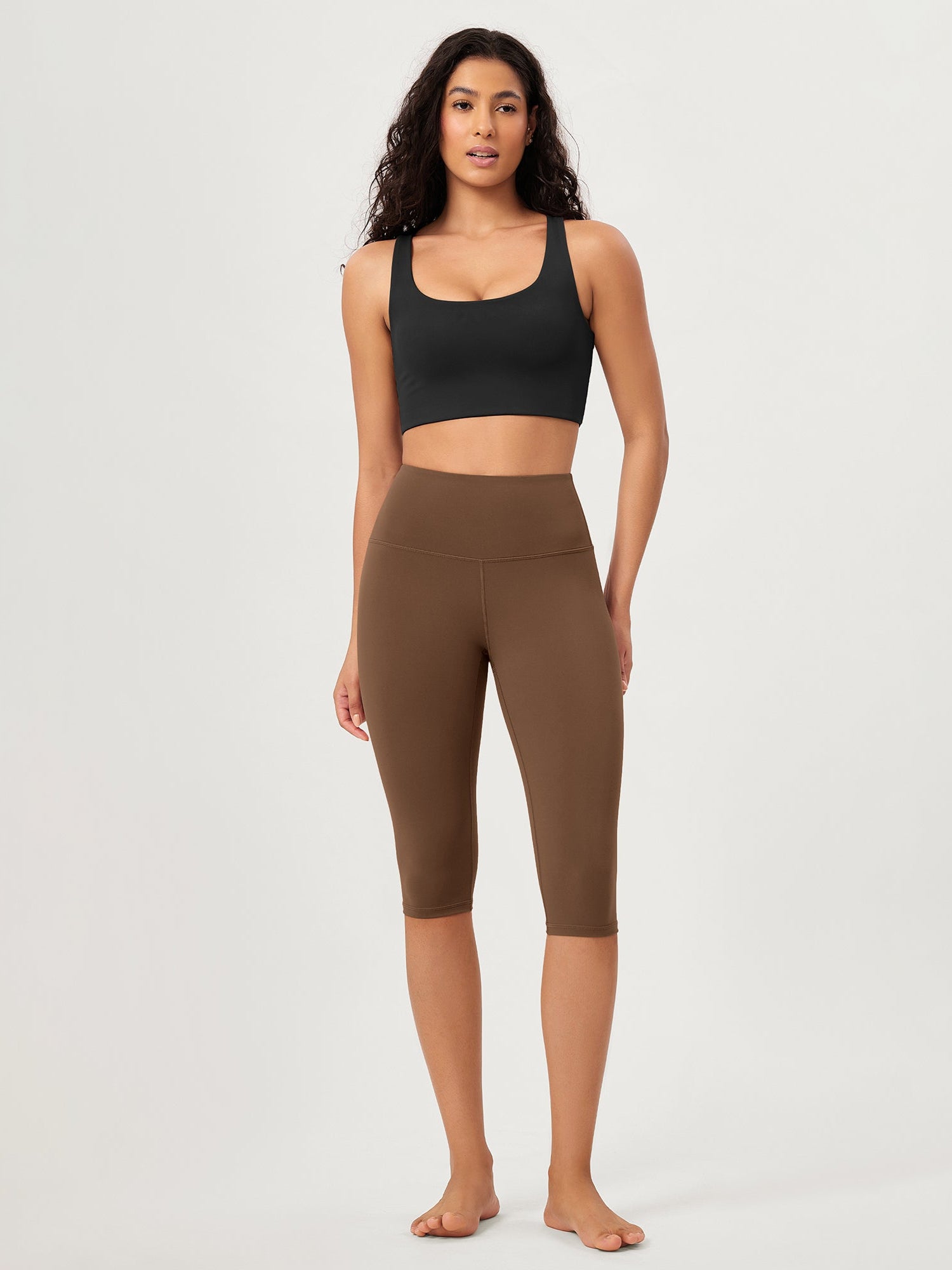 ODCLOUD 14 High Waist Yoga Athletic Running Capris - ododos