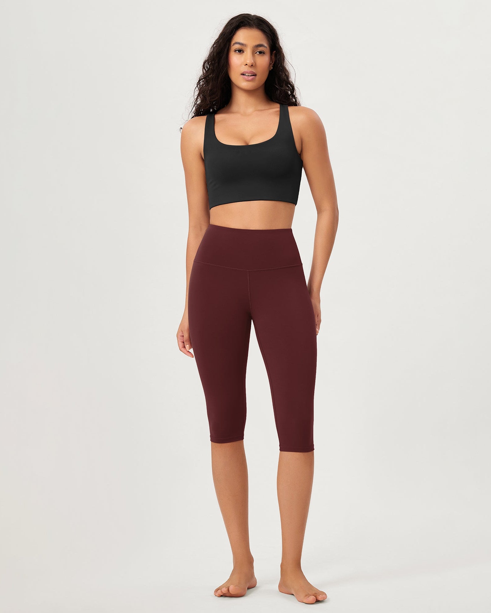 ODCLOUD 14 High Waist Yoga Athletic Running Capris - ododos