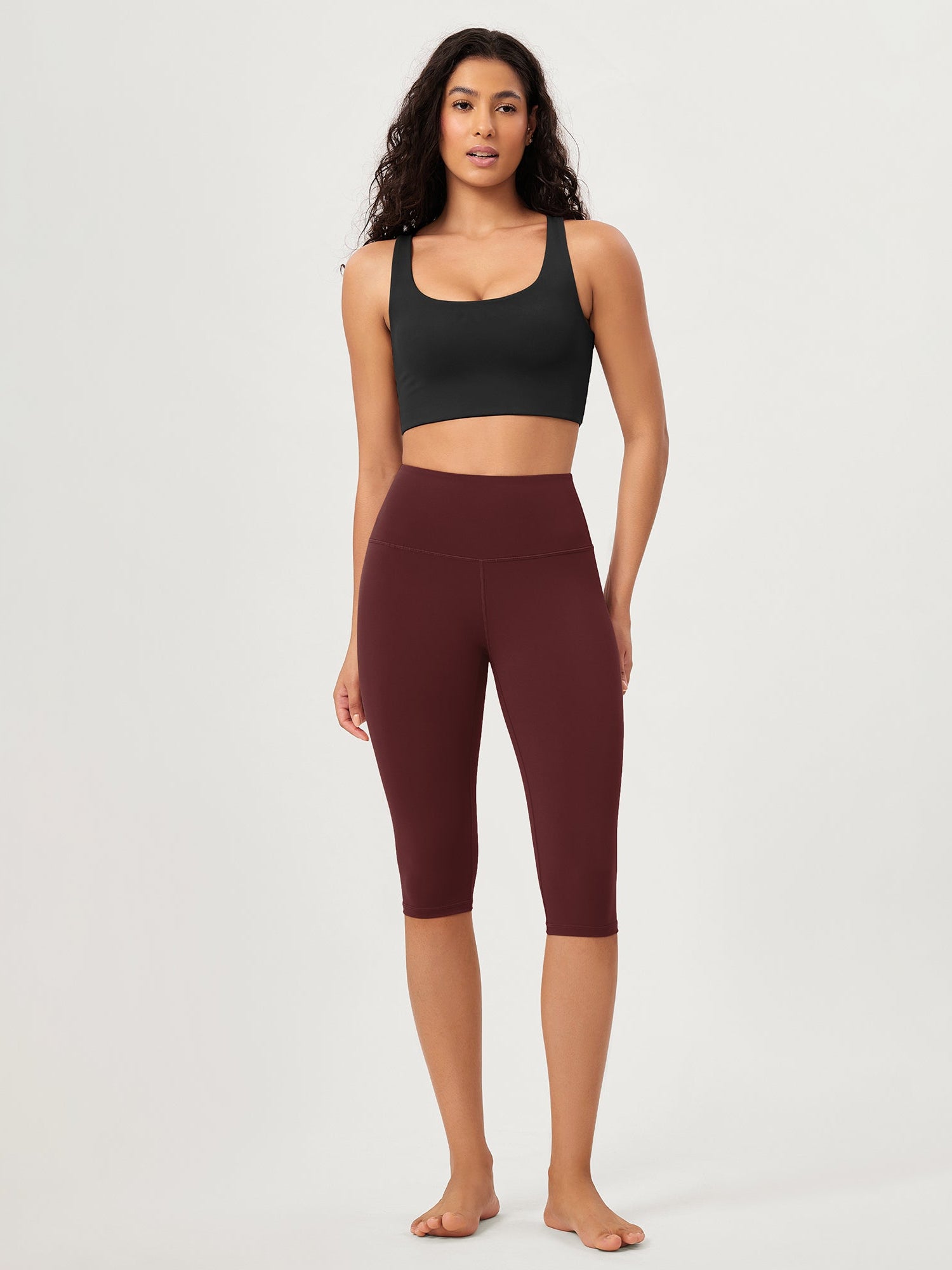 ODCLOUD 14 High Waist Yoga Athletic Running Capris - ododos