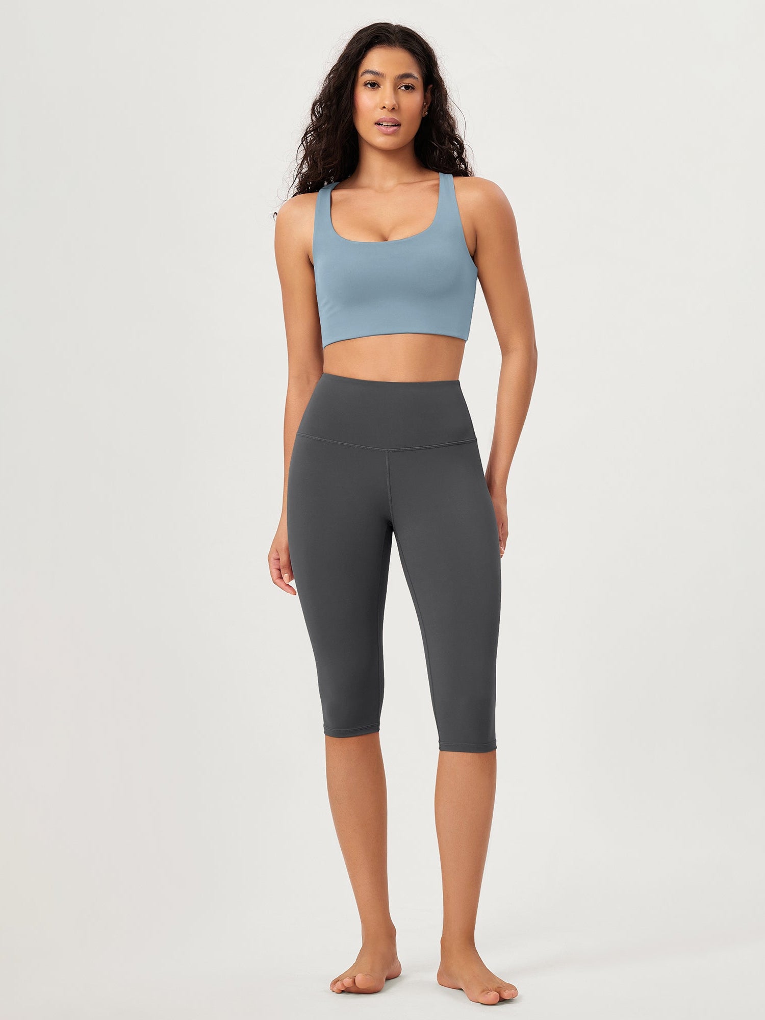 ODCLOUD 14 High Waist Yoga Athletic Running Capris - ododos