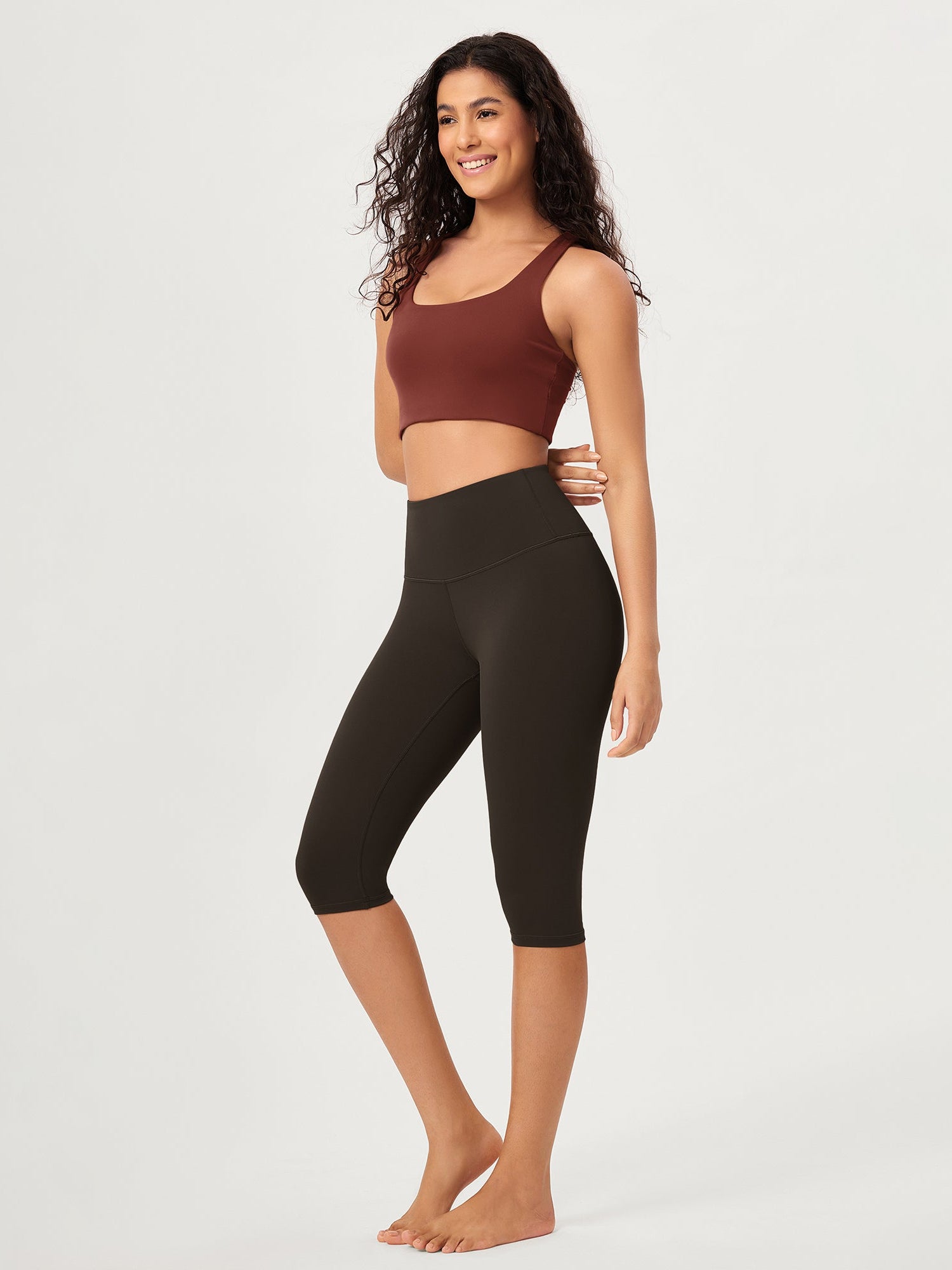 ODCLOUD 14 High Waist Yoga Athletic Running Capris - ododos