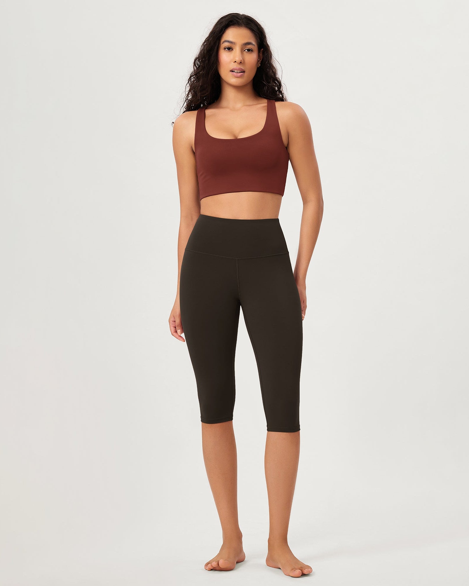 ODCLOUD 14 High Waist Yoga Athletic Running Capris - ododos