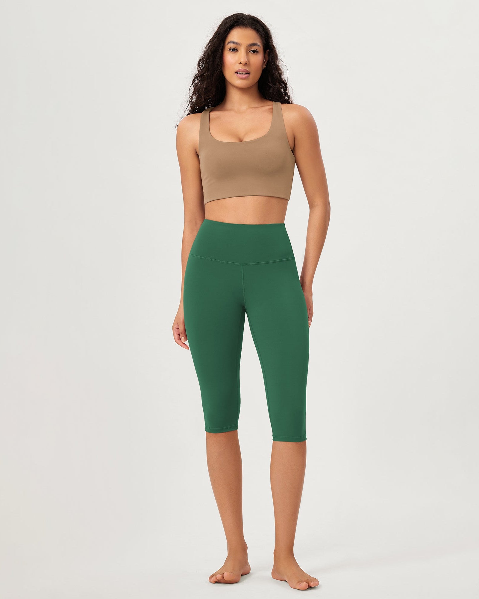 ODCLOUD 14 High Waist Yoga Athletic Running Capris - ododos