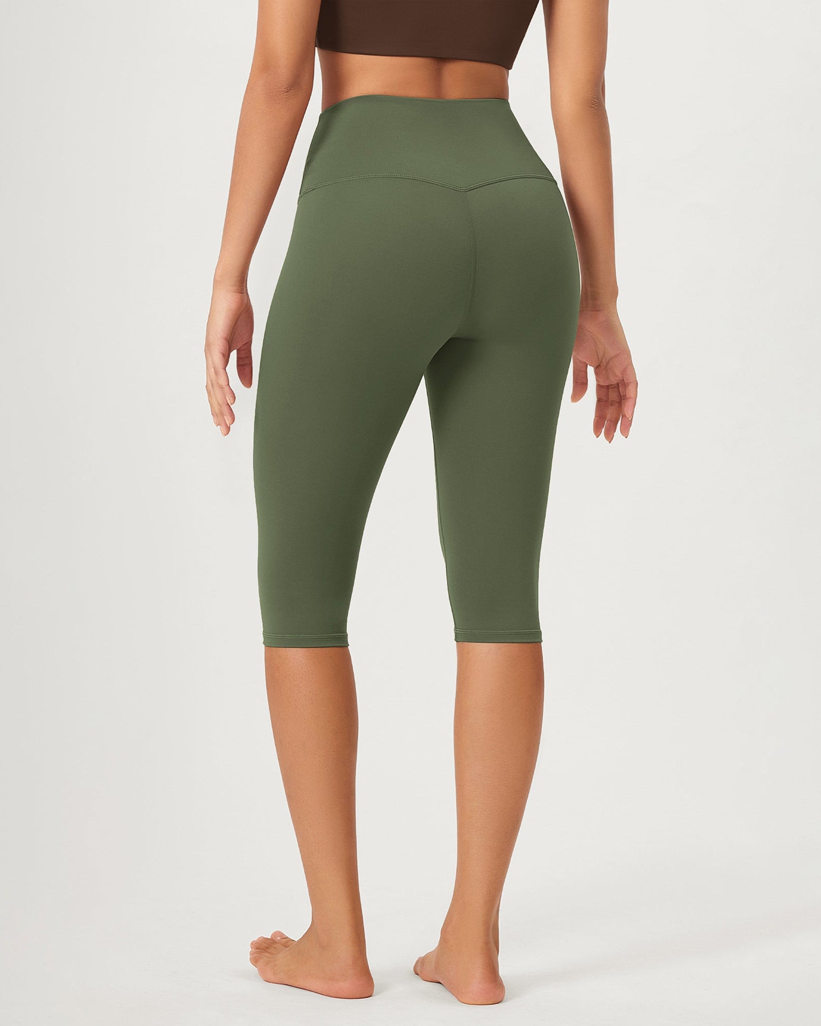 ODCLOUD 14 High Waist Yoga Athletic Running Capris - ododos