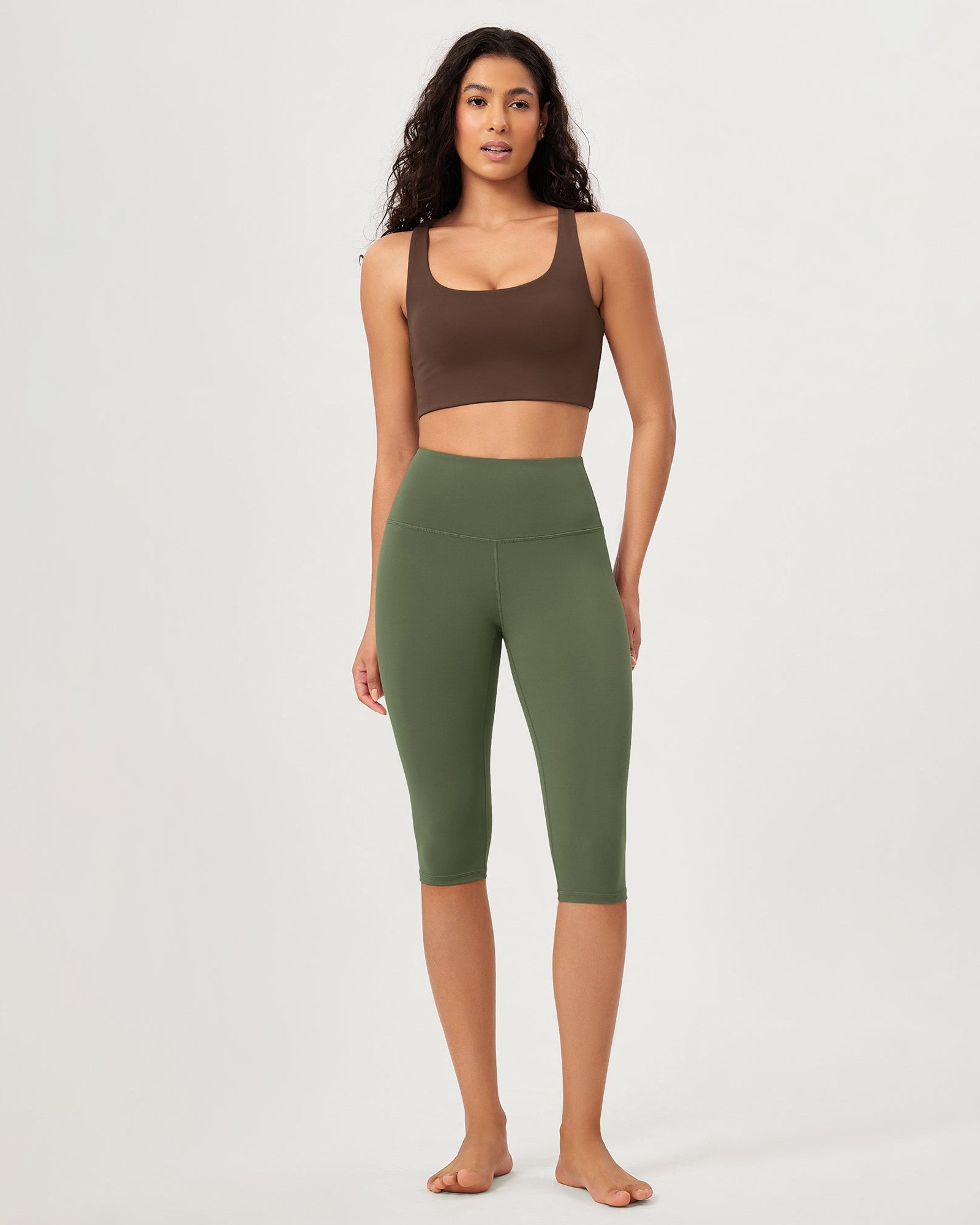 ODCLOUD 14 High Waist Yoga Athletic Running Capris - ododos