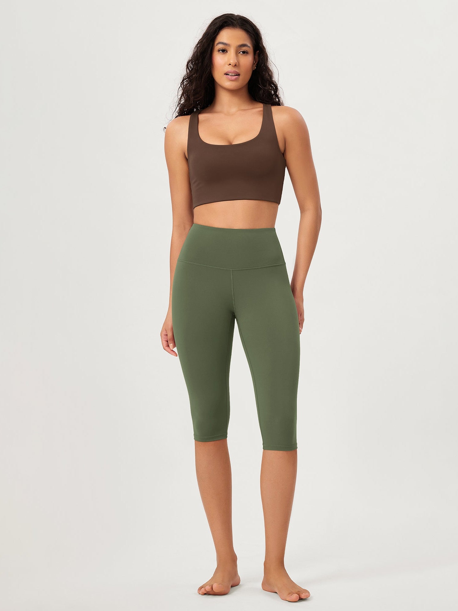 ODCLOUD 14 High Waist Yoga Athletic Running Capris - ododos