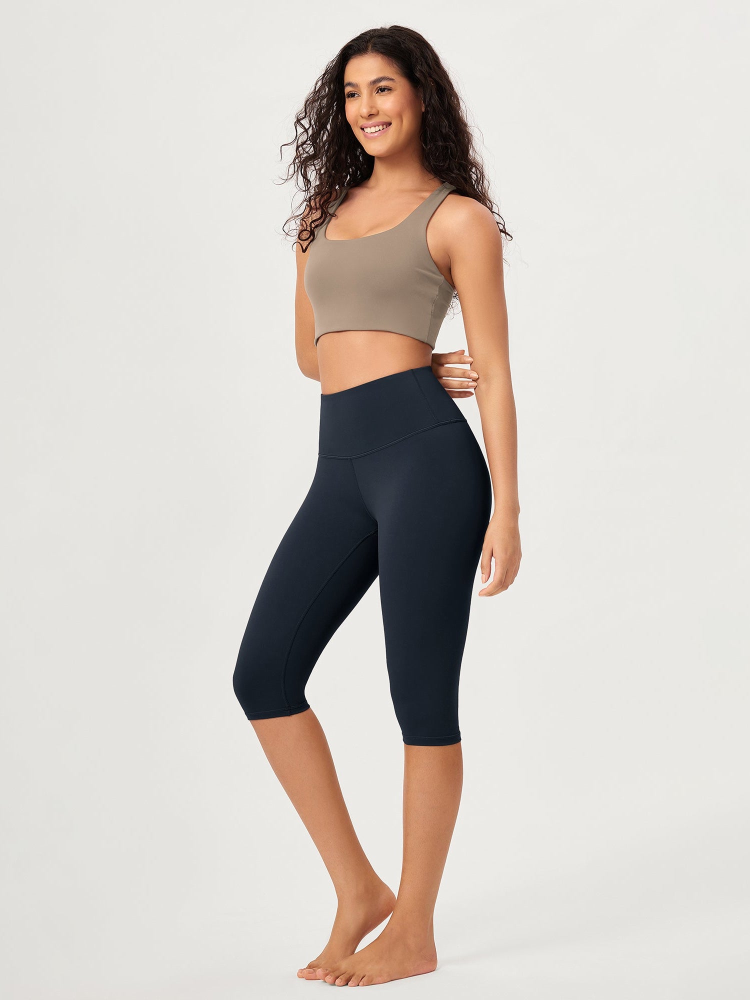 ODCLOUD 14 High Waist Yoga Athletic Running Capris - ododos