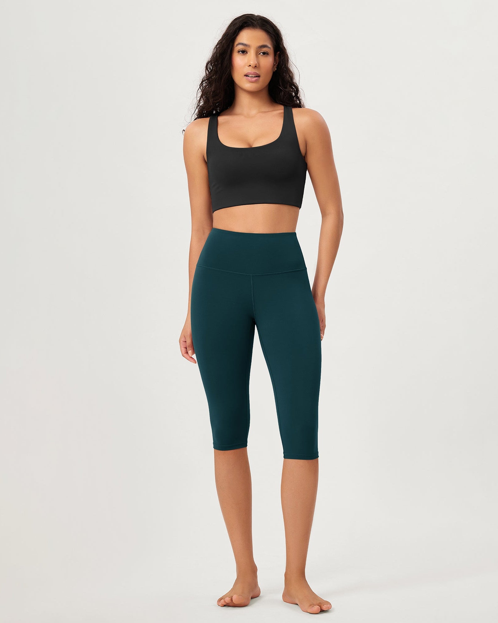 ODCLOUD 14 High Waist Yoga Athletic Running Capris - ododos