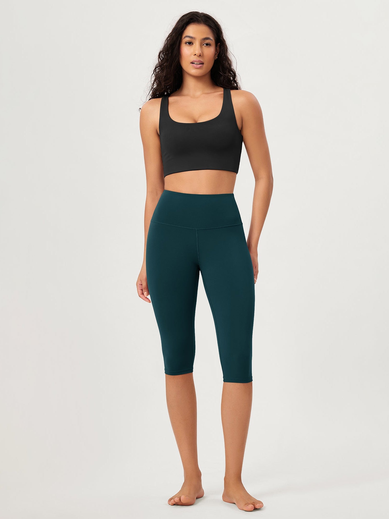 ODCLOUD 14 High Waist Yoga Athletic Running Capris - ododos