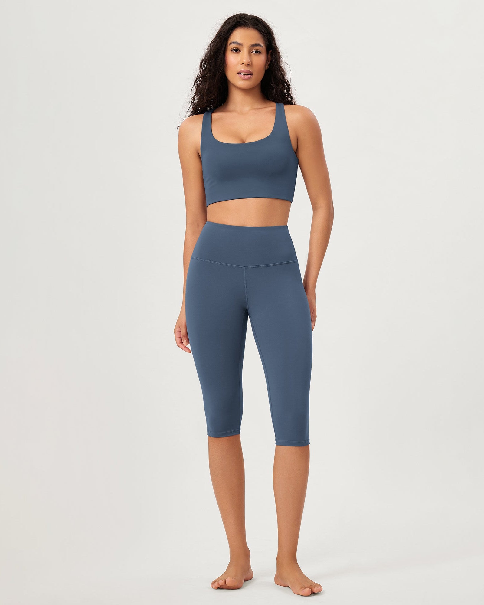 ODCLOUD 14 High Waist Yoga Athletic Running Capris - ododos