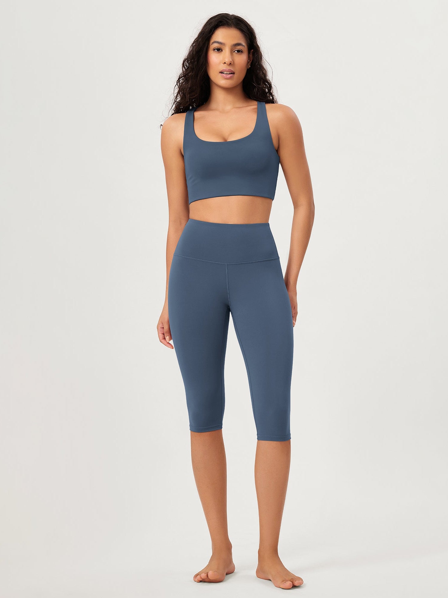 ODCLOUD 14 High Waist Yoga Athletic Running Capris - ododos