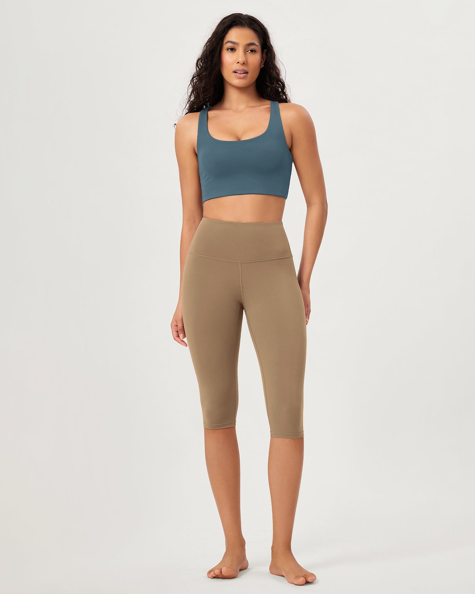 ODCLOUD 14 High Waist Yoga Athletic Running Capris - ododos