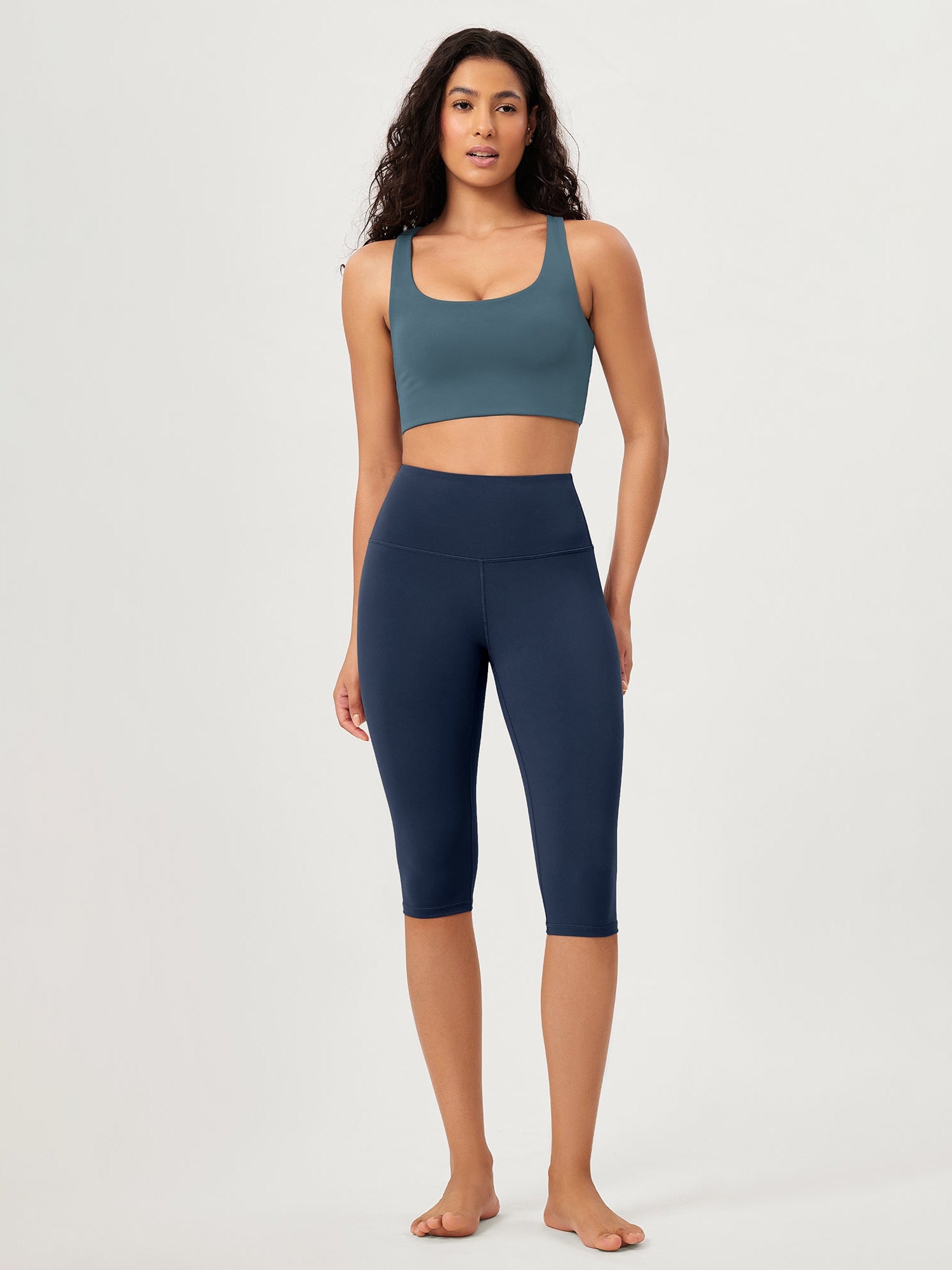 ODCLOUD 14 High Waist Yoga Athletic Running Capris - ododos