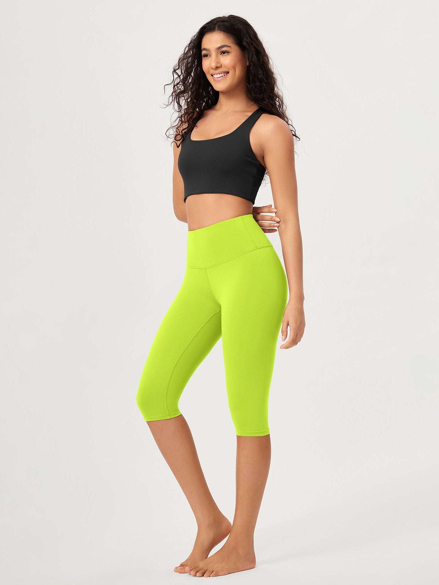ODCLOUD 14 High Waist Yoga Athletic Running Capris - ododos