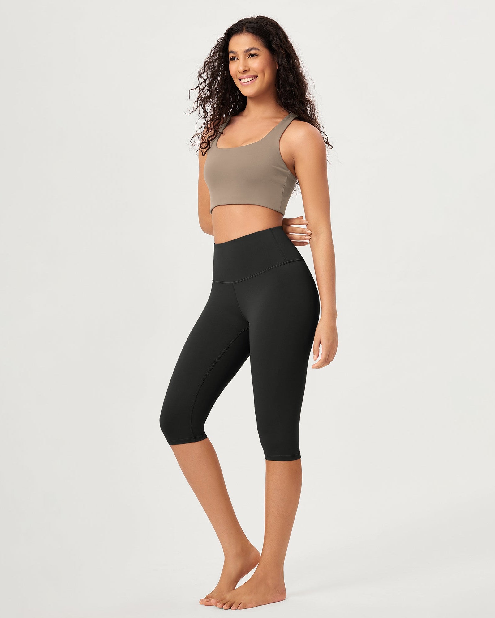 ODCLOUD 14 High Waist Yoga Athletic Running Capris - ododos