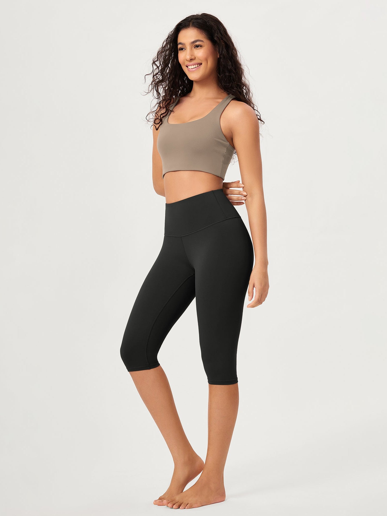 ODCLOUD 14 High Waist Yoga Athletic Running Capris - ododos