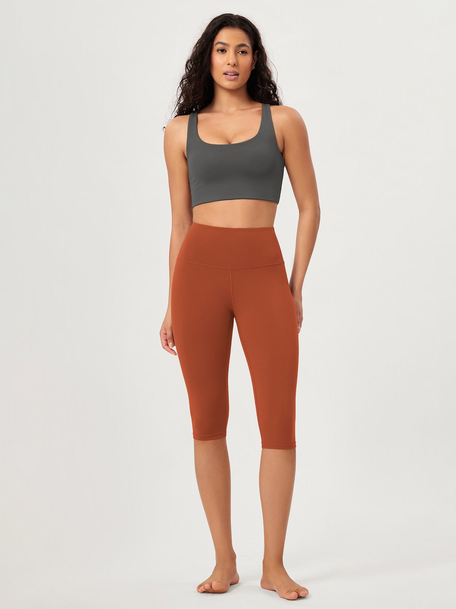 ODCLOUD 14 High Waist Yoga Athletic Running Capris - ododos