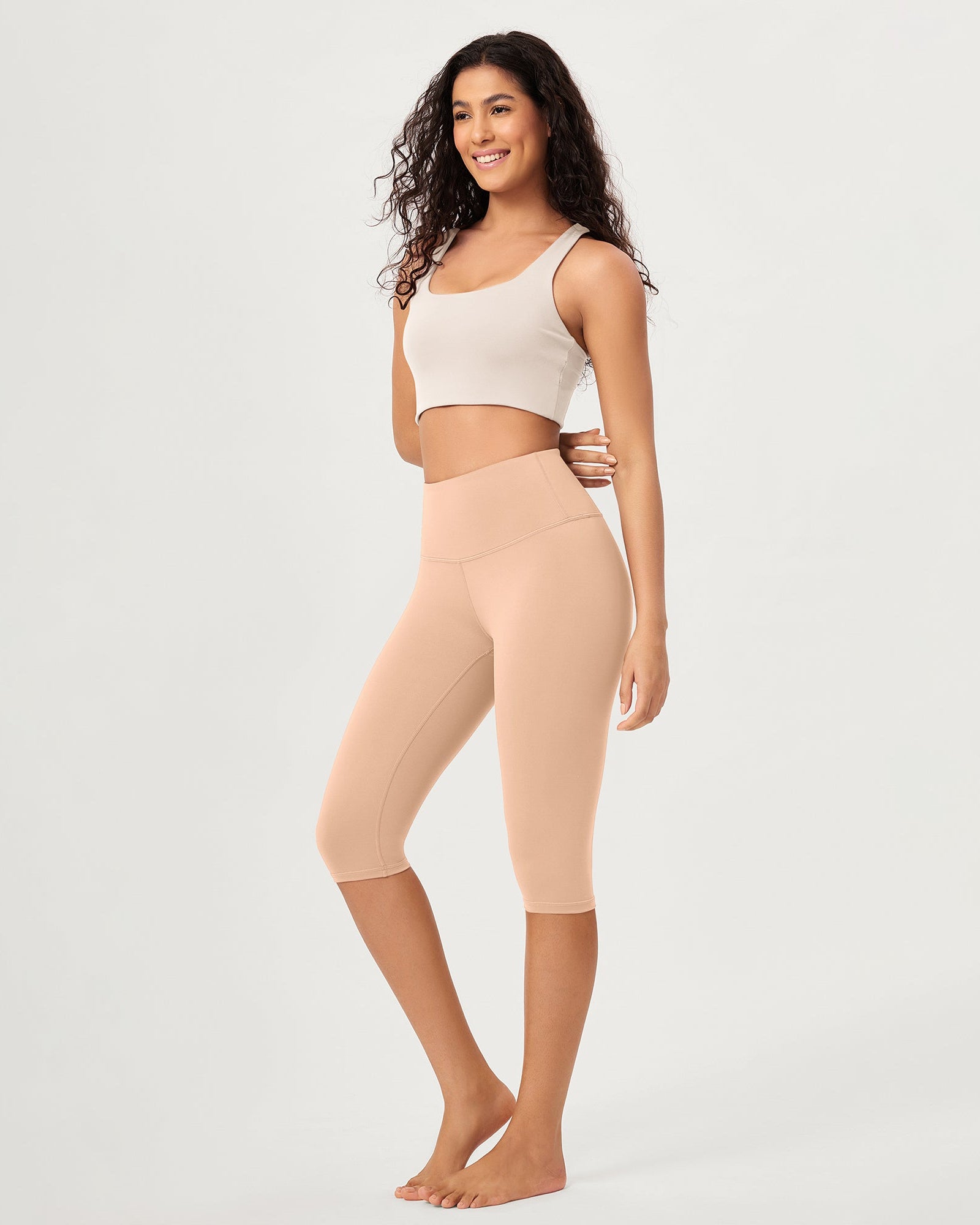 ODCLOUD 14 High Waist Yoga Athletic Running Capris - ododos