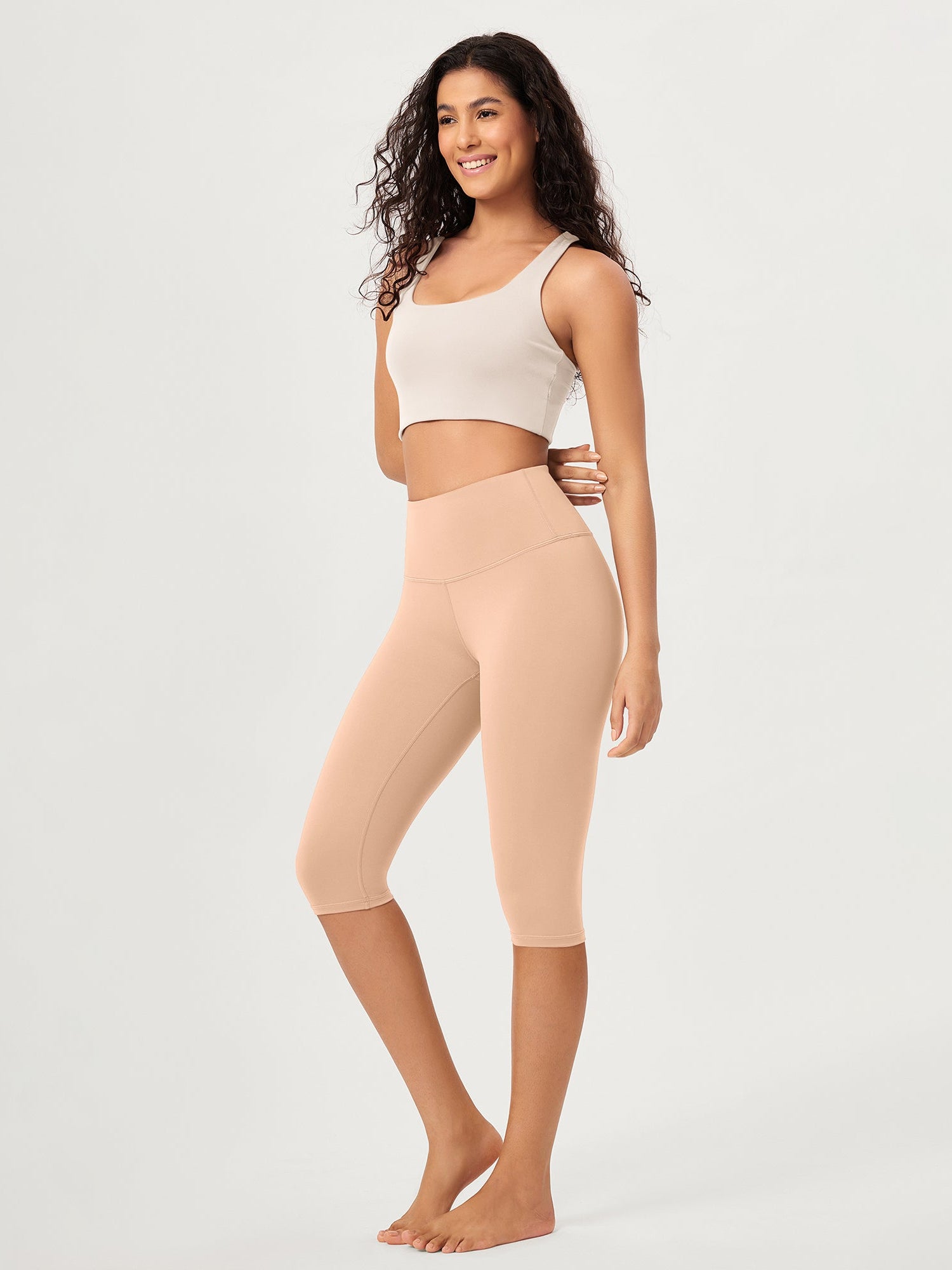 ODCLOUD 14 High Waist Yoga Athletic Running Capris - ododos