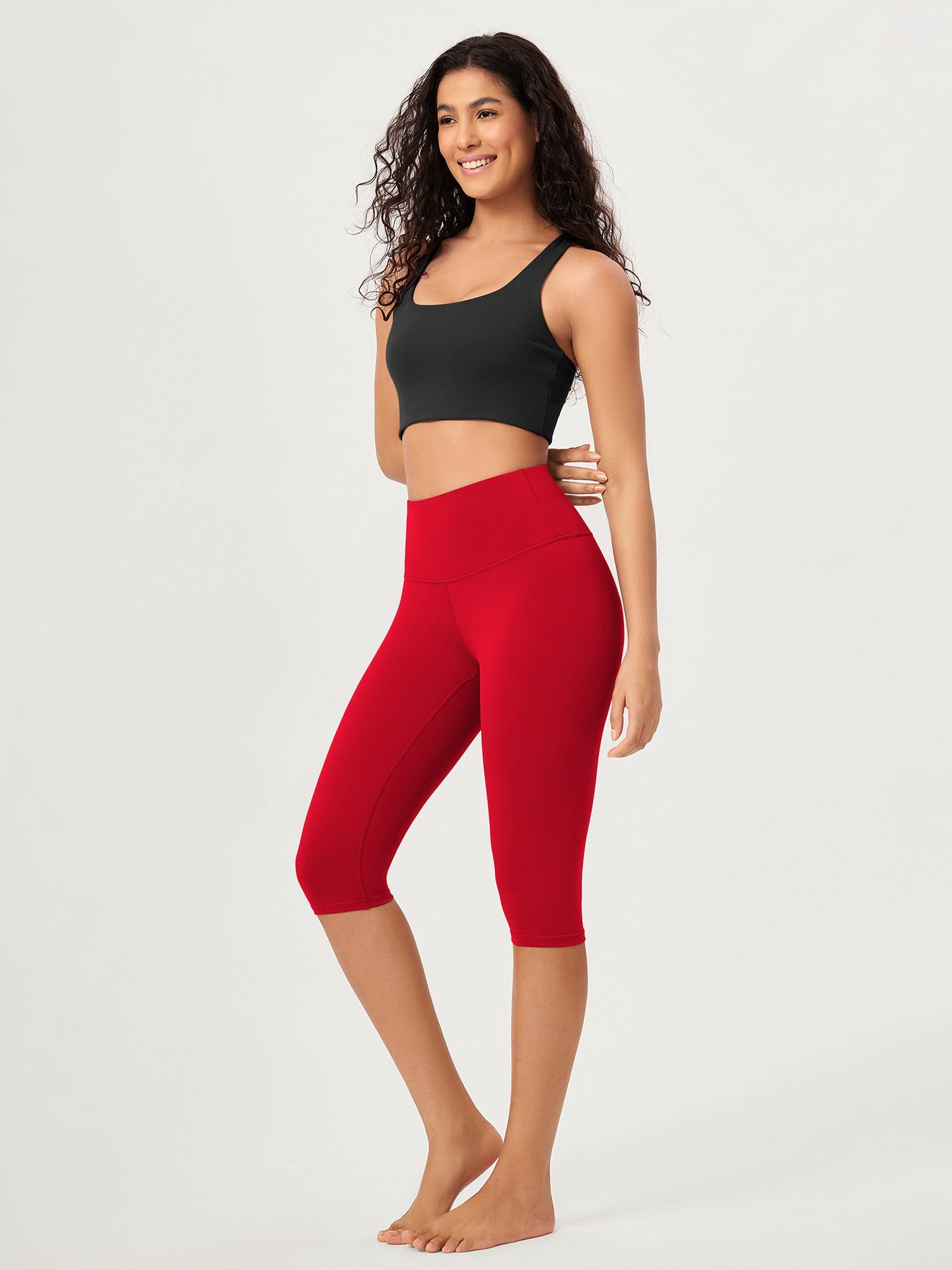 ODCLOUD 14 High Waist Yoga Athletic Running Capris - ododos