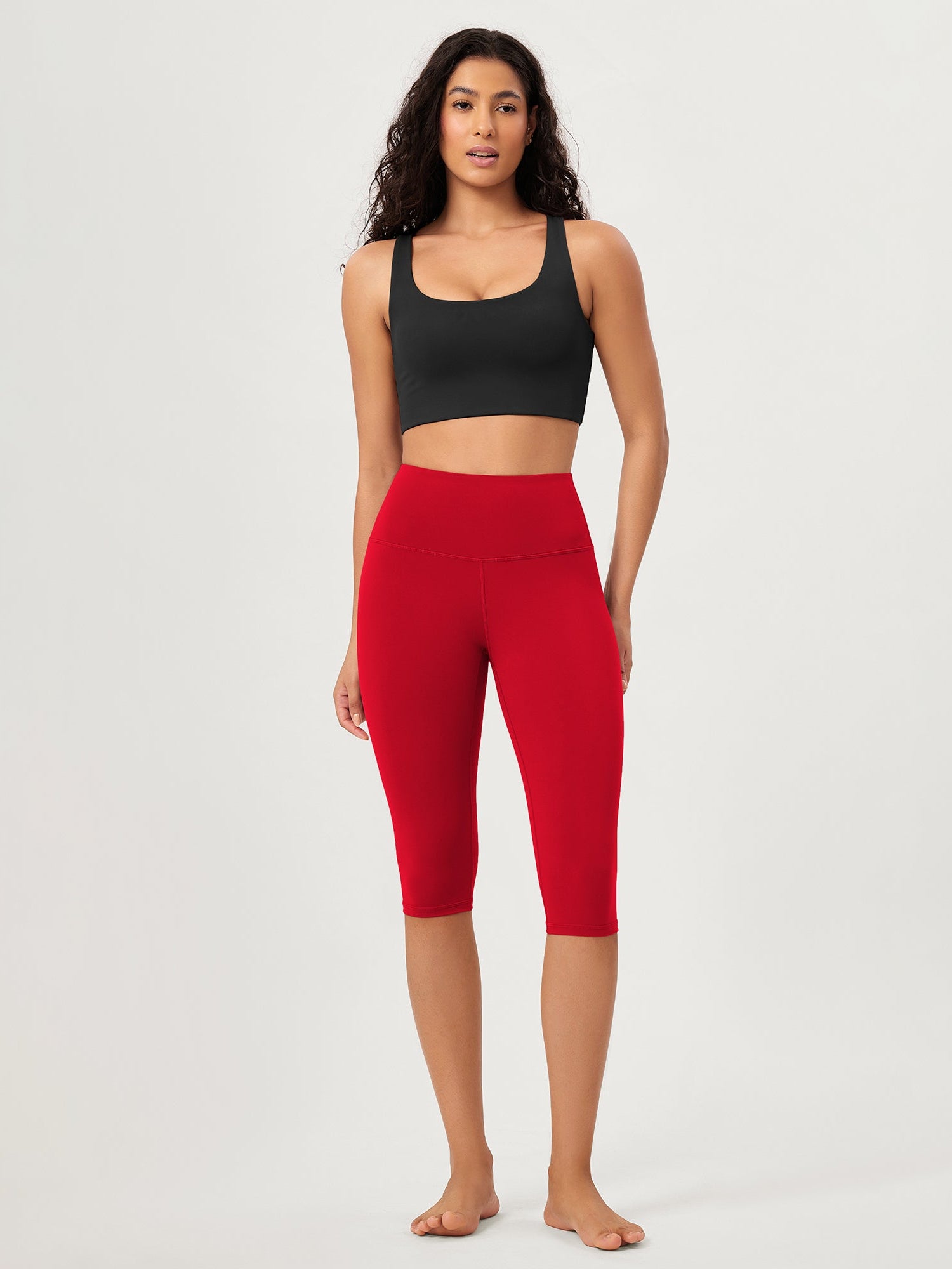 ODCLOUD 14 High Waist Yoga Athletic Running Capris - ododos