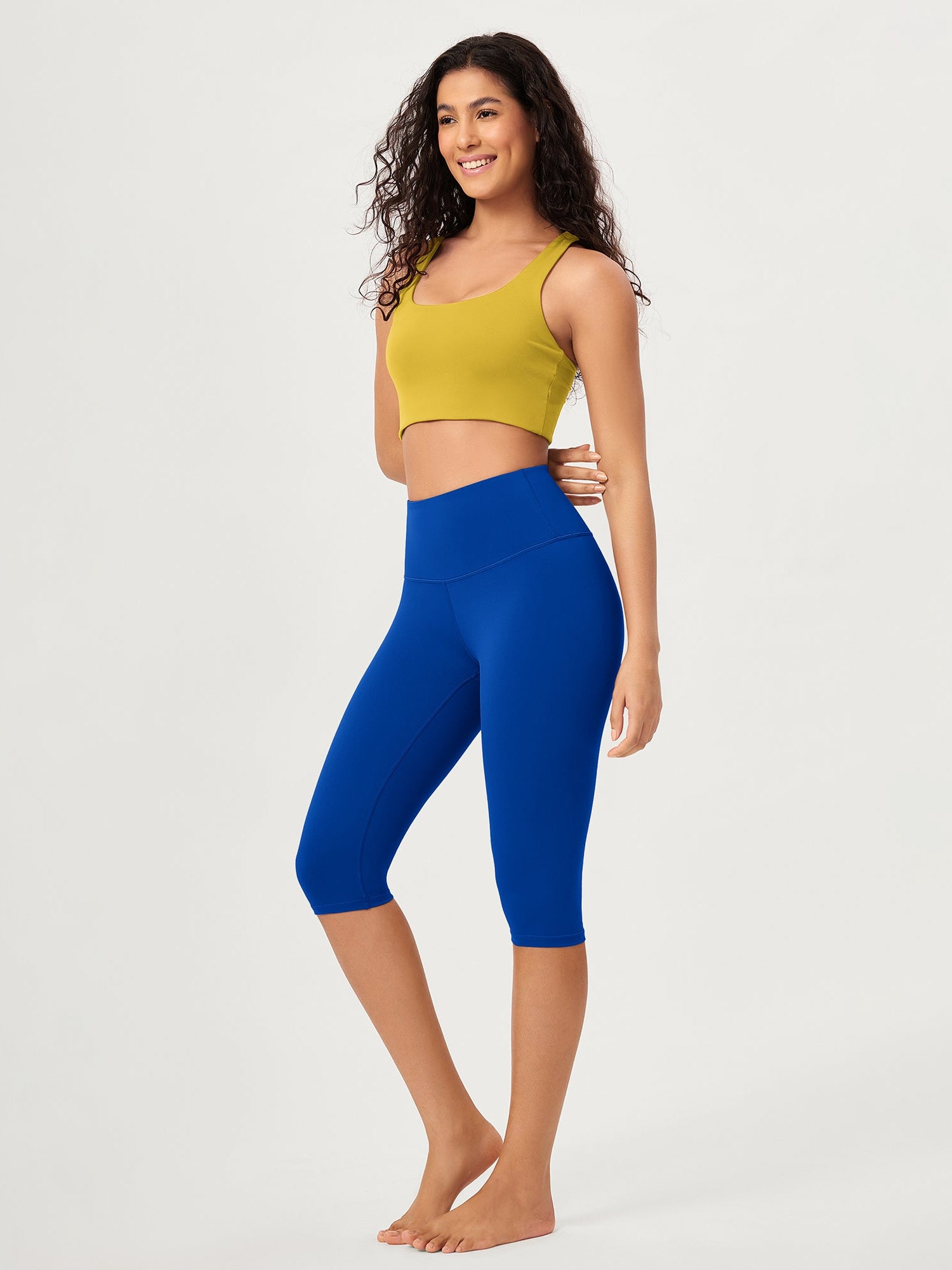 ODCLOUD 14 High Waist Yoga Athletic Running Capris - ododos