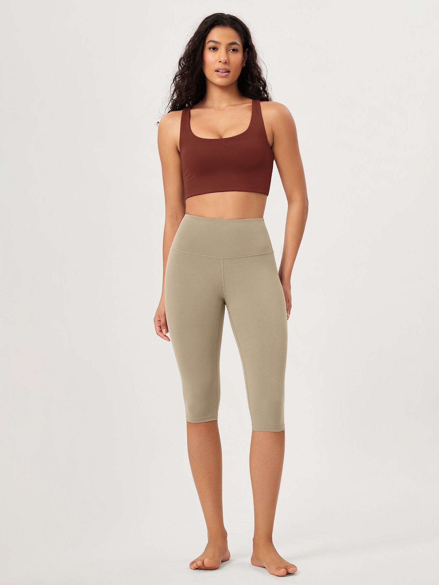 ODCLOUD 14 High Waist Yoga Athletic Running Capris - ododos
