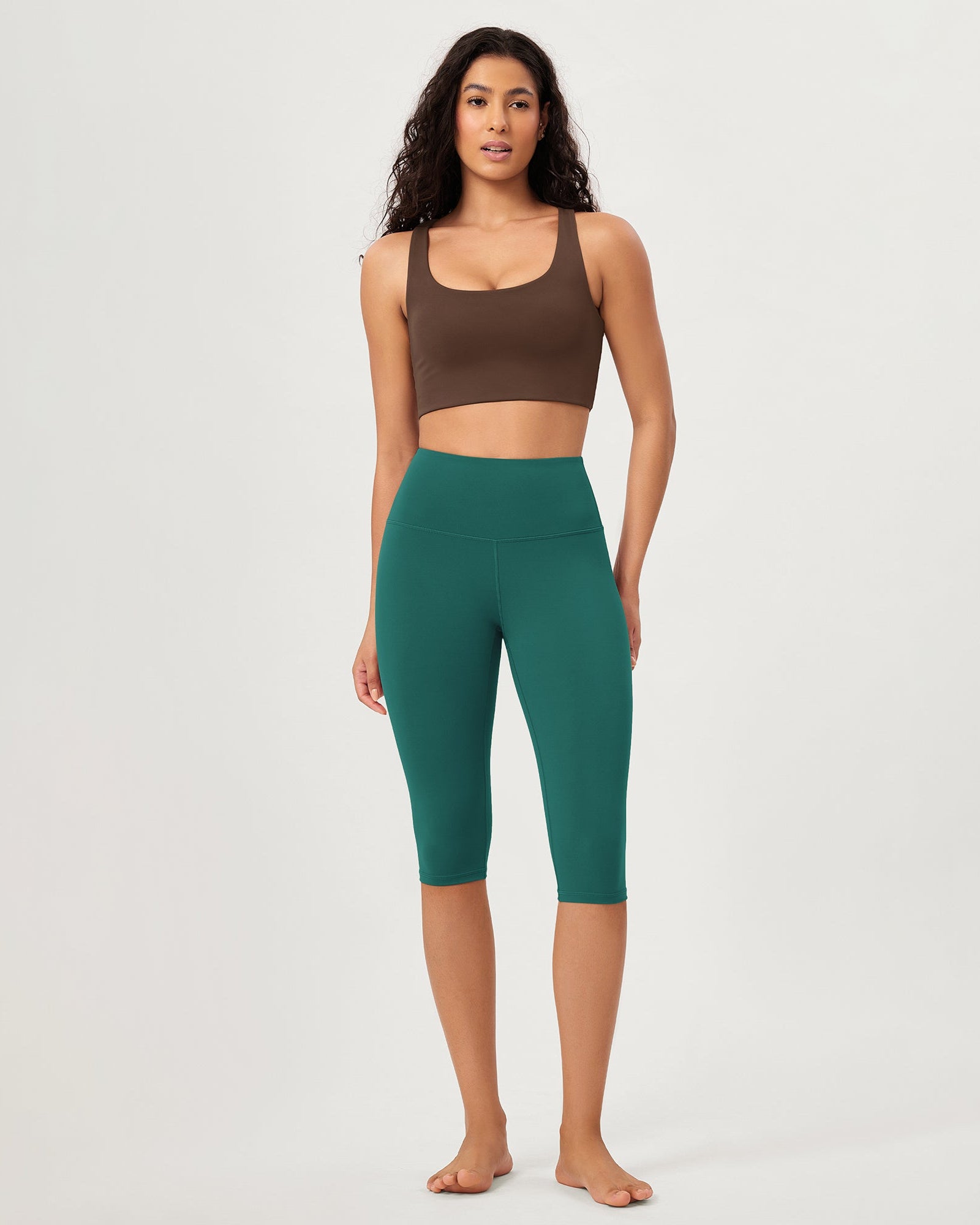 ODCLOUD 14 High Waist Yoga Athletic Running Capris - ododos