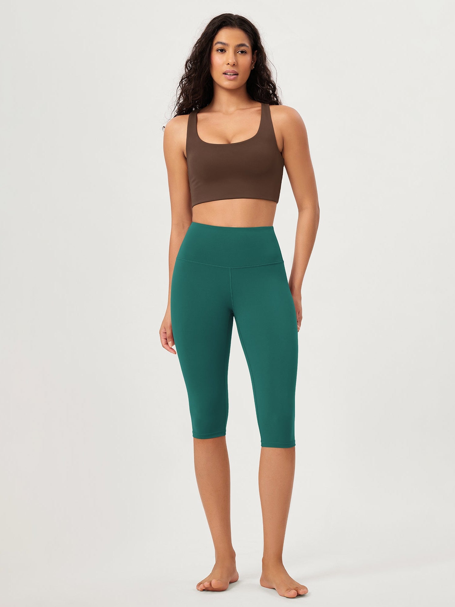 ODCLOUD 14 High Waist Yoga Athletic Running Capris - ododos