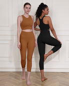 ODCLOUD 2-Pack 19 High Waist Yoga Capris - ododos