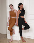 ODCLOUD 2-Pack 19 High Waist Yoga Capris - ododos