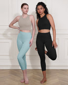 ODCLOUD 2-Pack 19 High Waist Yoga Capris - ododos