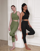 ODCLOUD 2-Pack 19 High Waist Yoga Capris - ododos