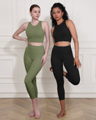 ODCLOUD 2-Pack 19 High Waist Yoga Capris - ododos
