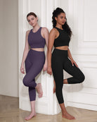 ODCLOUD 2-Pack 19 High Waist Yoga Capris - ododos