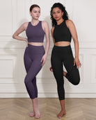 ODCLOUD 2-Pack 19 High Waist Yoga Capris - ododos