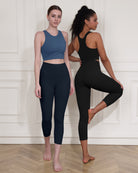 ODCLOUD 2-Pack 19 High Waist Yoga Capris - ododos