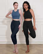 ODCLOUD 2-Pack 19 High Waist Yoga Capris - ododos